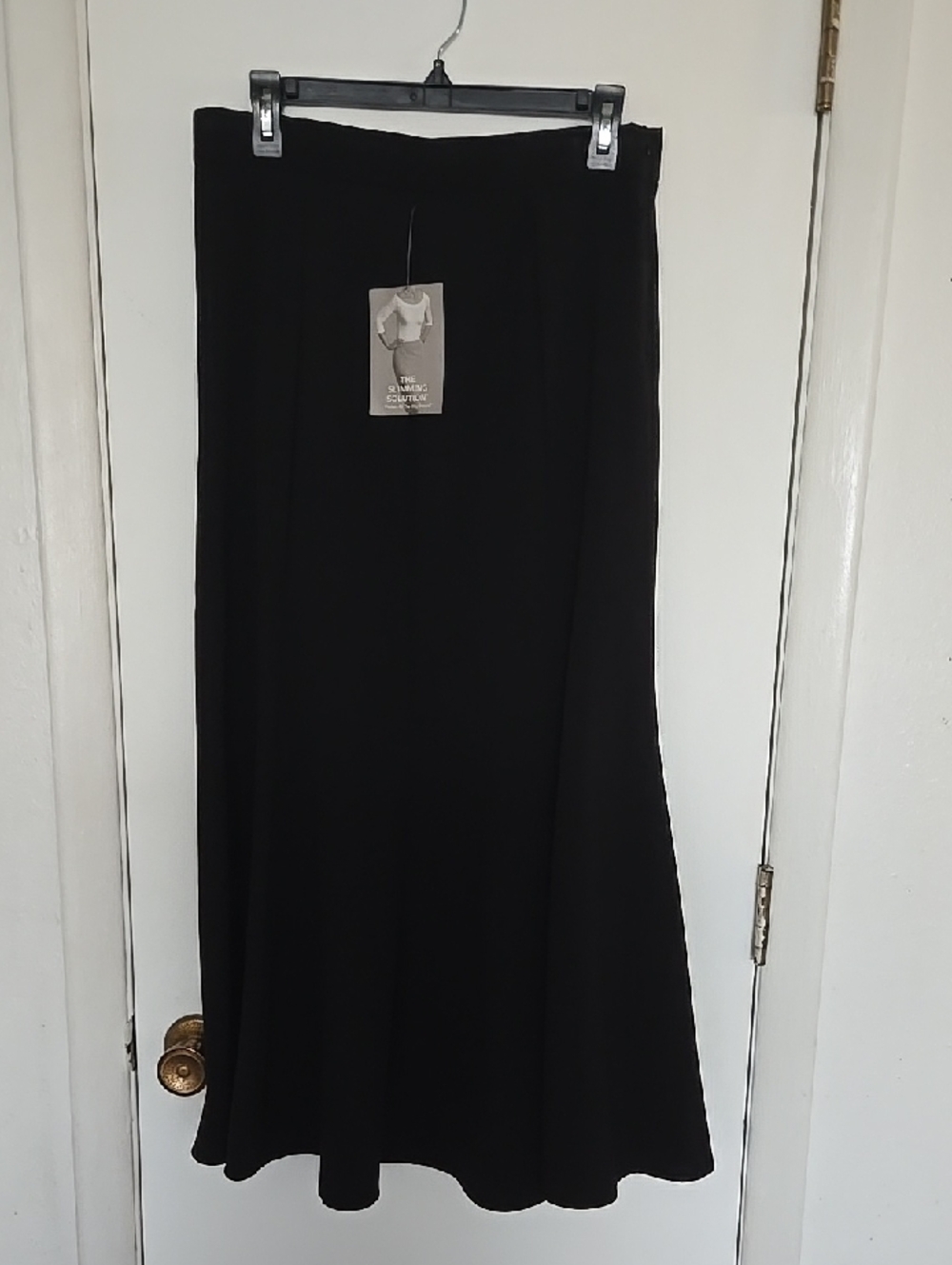 Briggs New York Black Maxi Skirt - Flowing A-Line